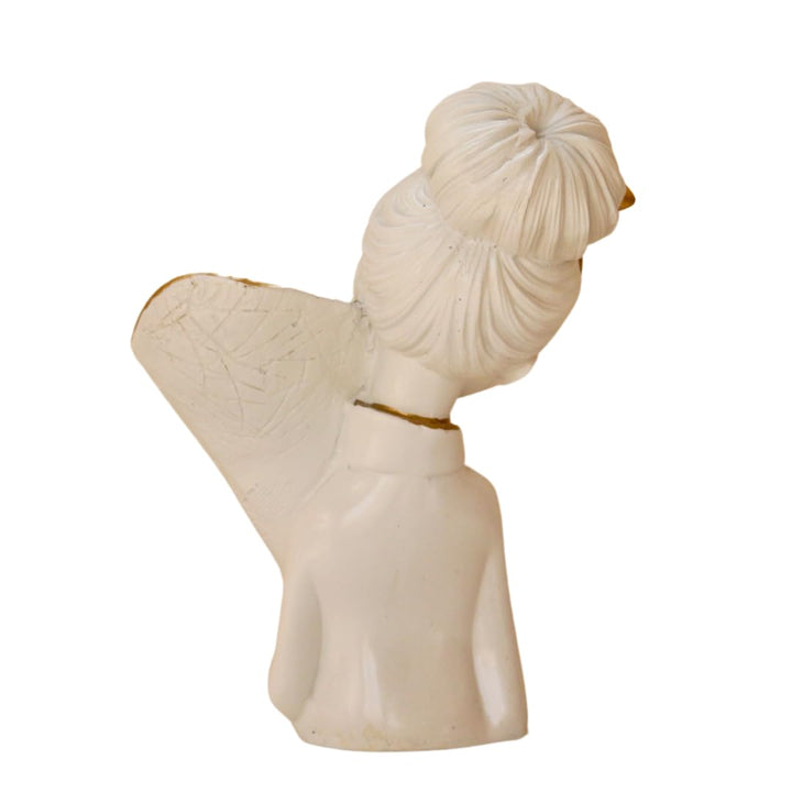 Elegant Resin Storage Lady Showpiece for Home Decor Gift Items Living Room