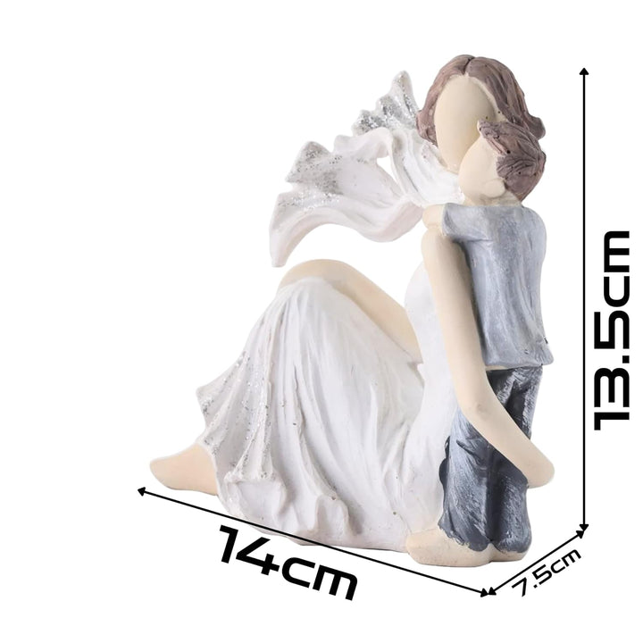 Mariner's Creation Mother and Child Home Sculpture, Resin Crafts, Living Room, Bedroom Table Decoration, Gift for Mother's Day, Birthday, Anniversary