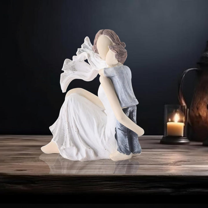 Mariner's Creation Mother and Child Home Sculpture, Resin Crafts, Living Room, Bedroom Table Decoration, Gift for Mother's Day, Birthday, Anniversary
