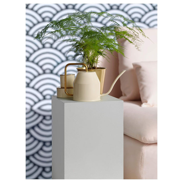 Ikea Stainless Steel Watering Can - 0.9 l, Ivory, Gold