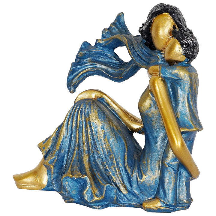 ZART Mother Love Child Statue for Home Decor Showpiece, Home Shelves Decor Item