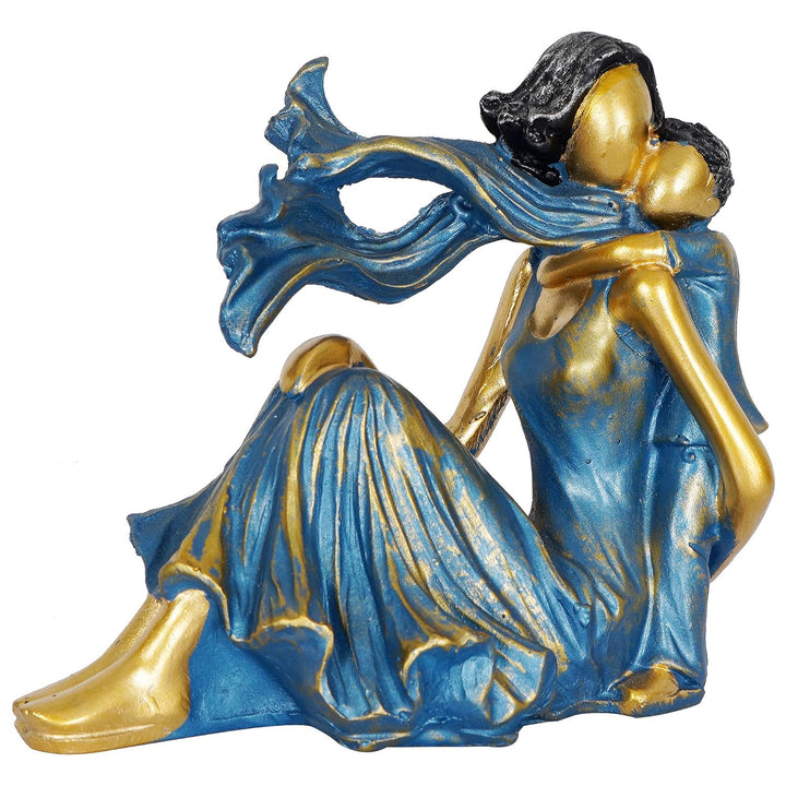 ZART Mother Love Child Statue for Home Decor Showpiece, Home Shelves Decor Item