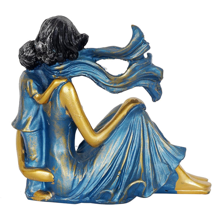 ZART Mother Love Child Statue for Home Decor Showpiece, Home Shelves Decor Item